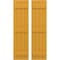 Ekena Millwork Americraft 4-Board, 3 Batten Exterior Real Wood Joined Board-n-Batten Shutters, ARW401BB414X35TUH, PR ARW401BB414X35TUH - alternate 1